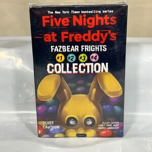 Five Nights at Freddys Fazbear Frights Collection Books 1-4 Box Set Excellent